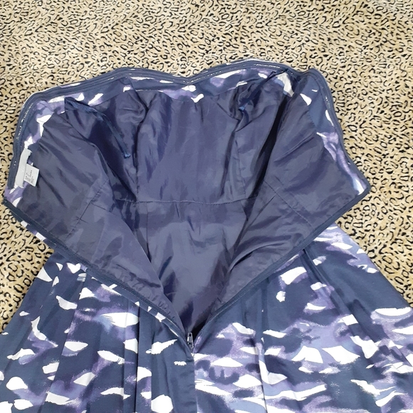 🌈STRAPLESS SWEETHEART A-LINW DRESS w/ POCKETS!!! -4 - Picture 3 of 6